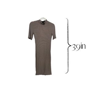 Forever 21 Long Maxi Striped Dress Sleeves Pullover